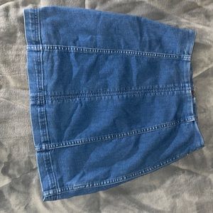 Free people Jean skirt size 2